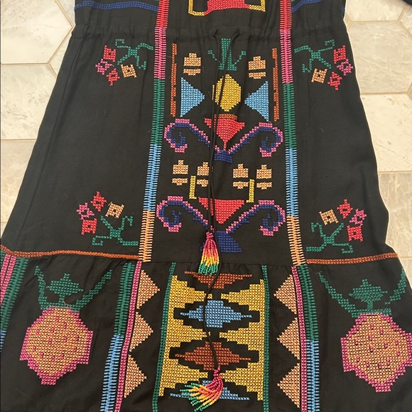 Farm Rio Embroidered Maxi Dress - Picture 5 of 7